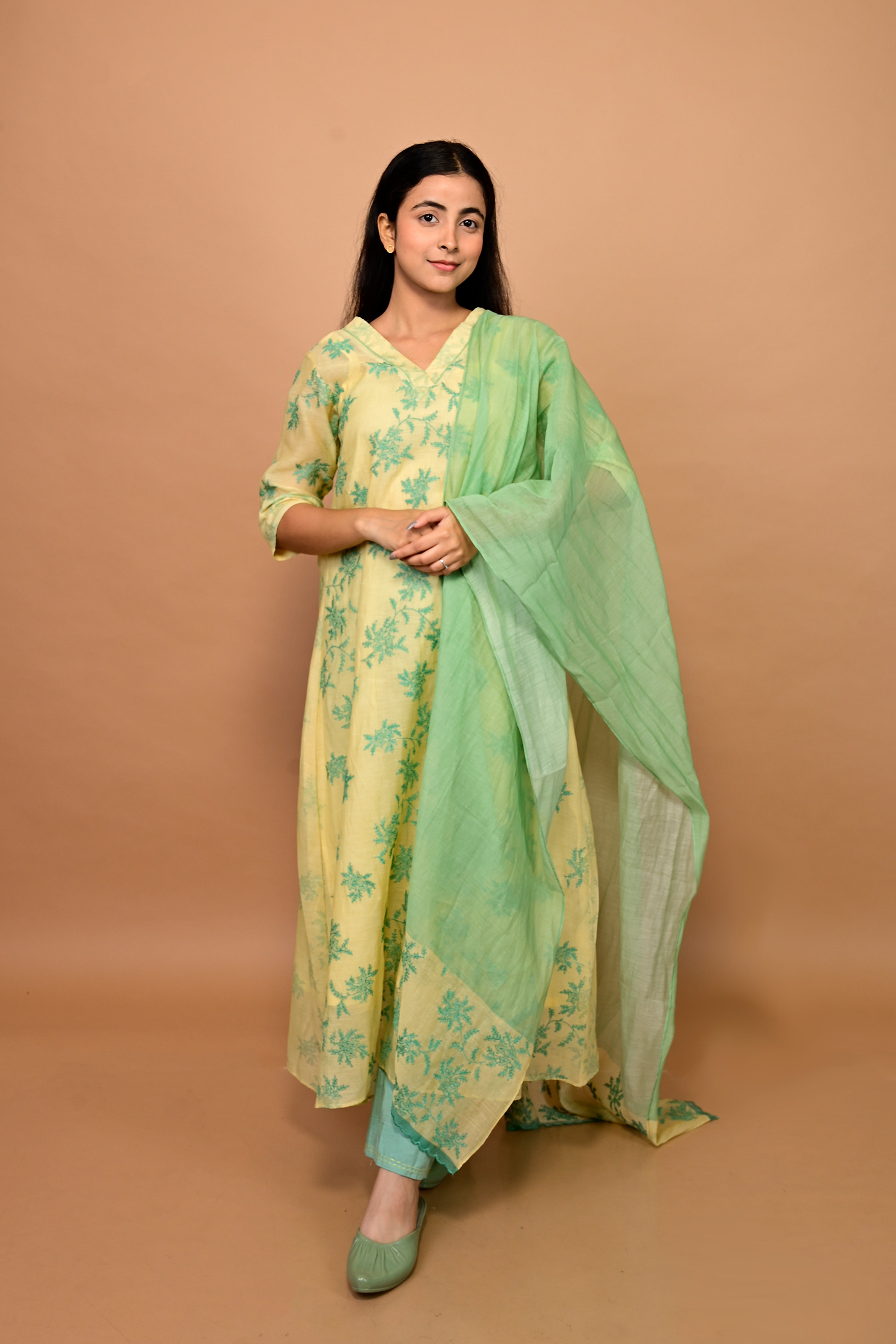MOGRA KURTA SET