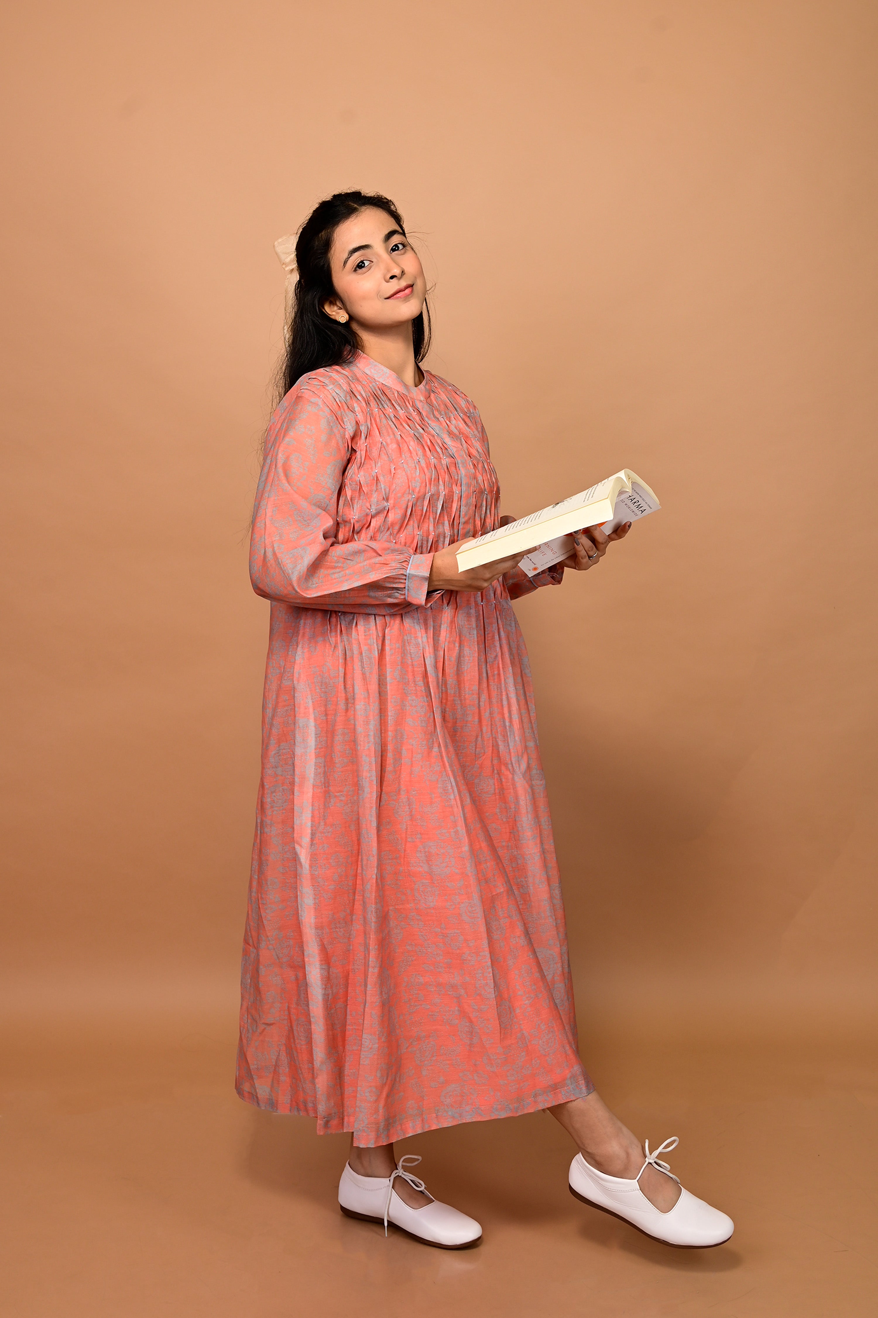 ROSE SMOKEY DRESS