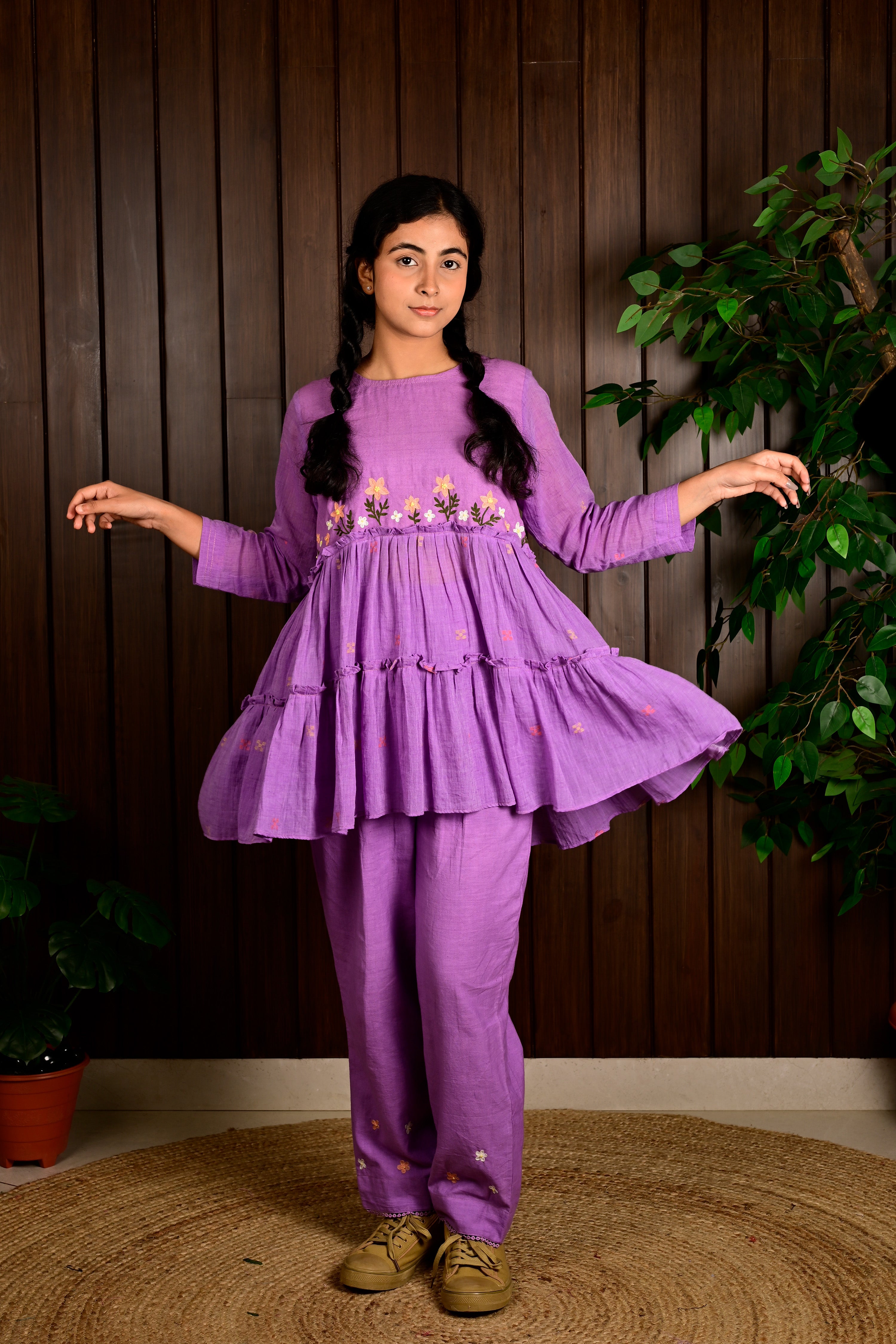JAMDANI TWIRL CO-ORD SET