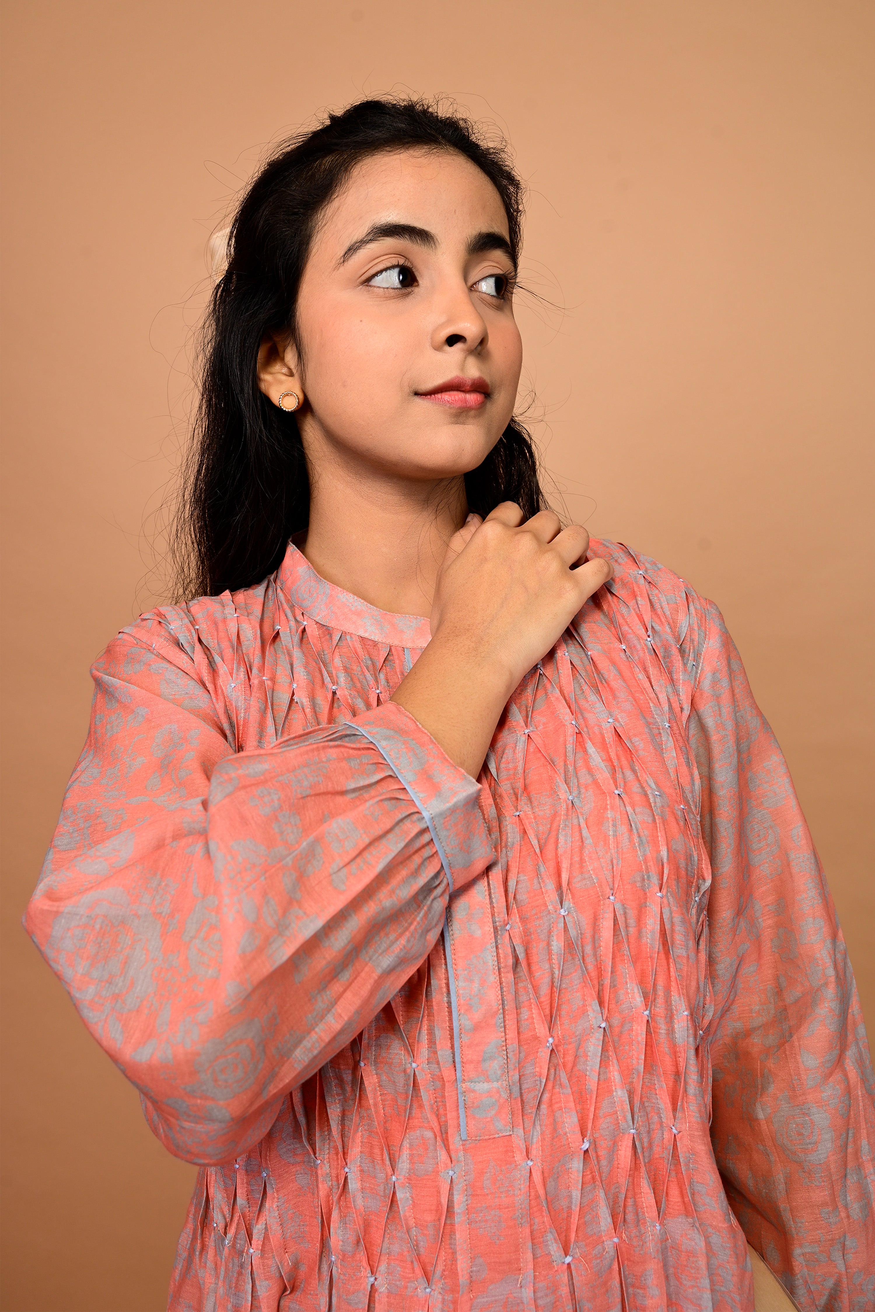 ROSE SMOKEY DRESS