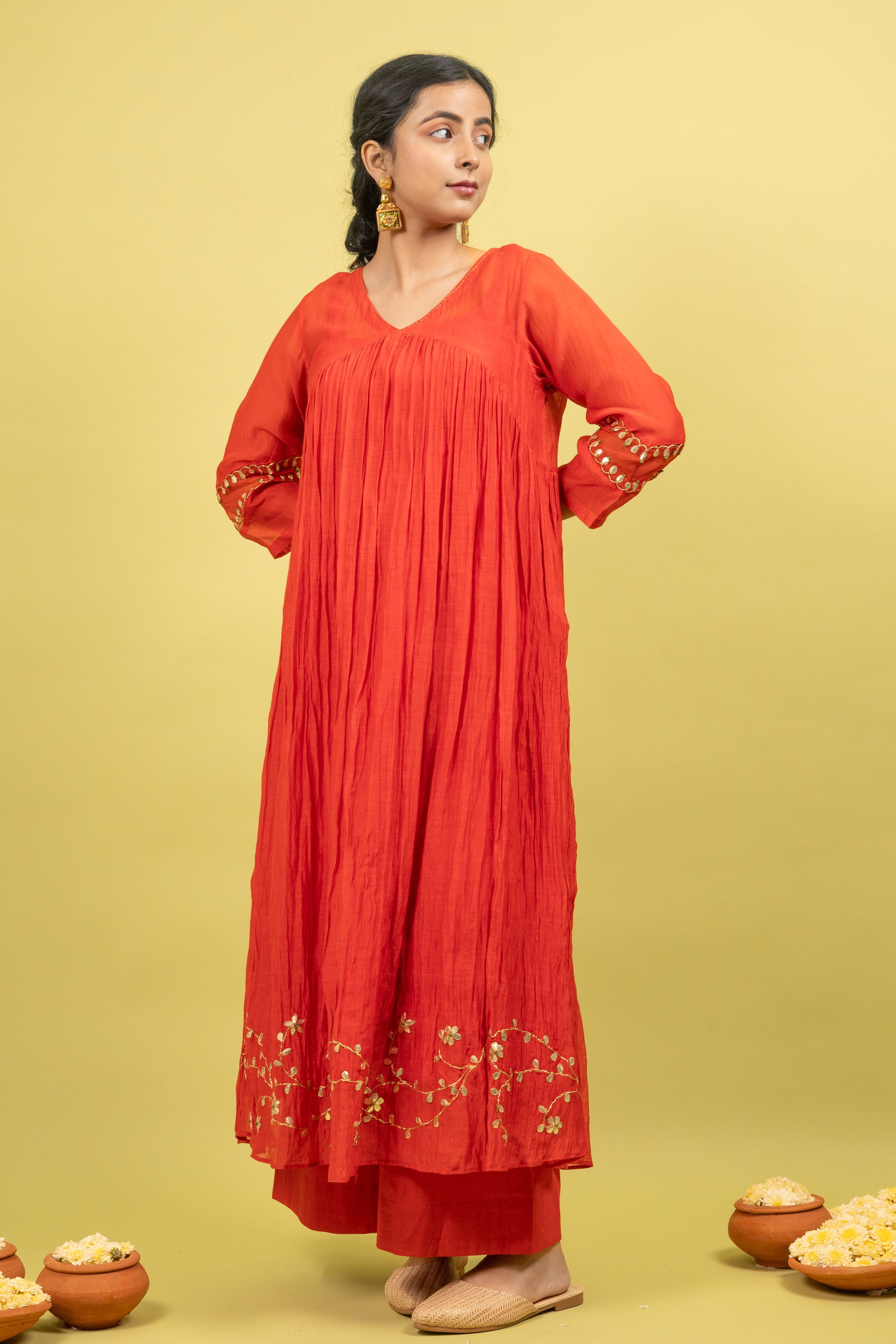 SINDOOR KURTA SET