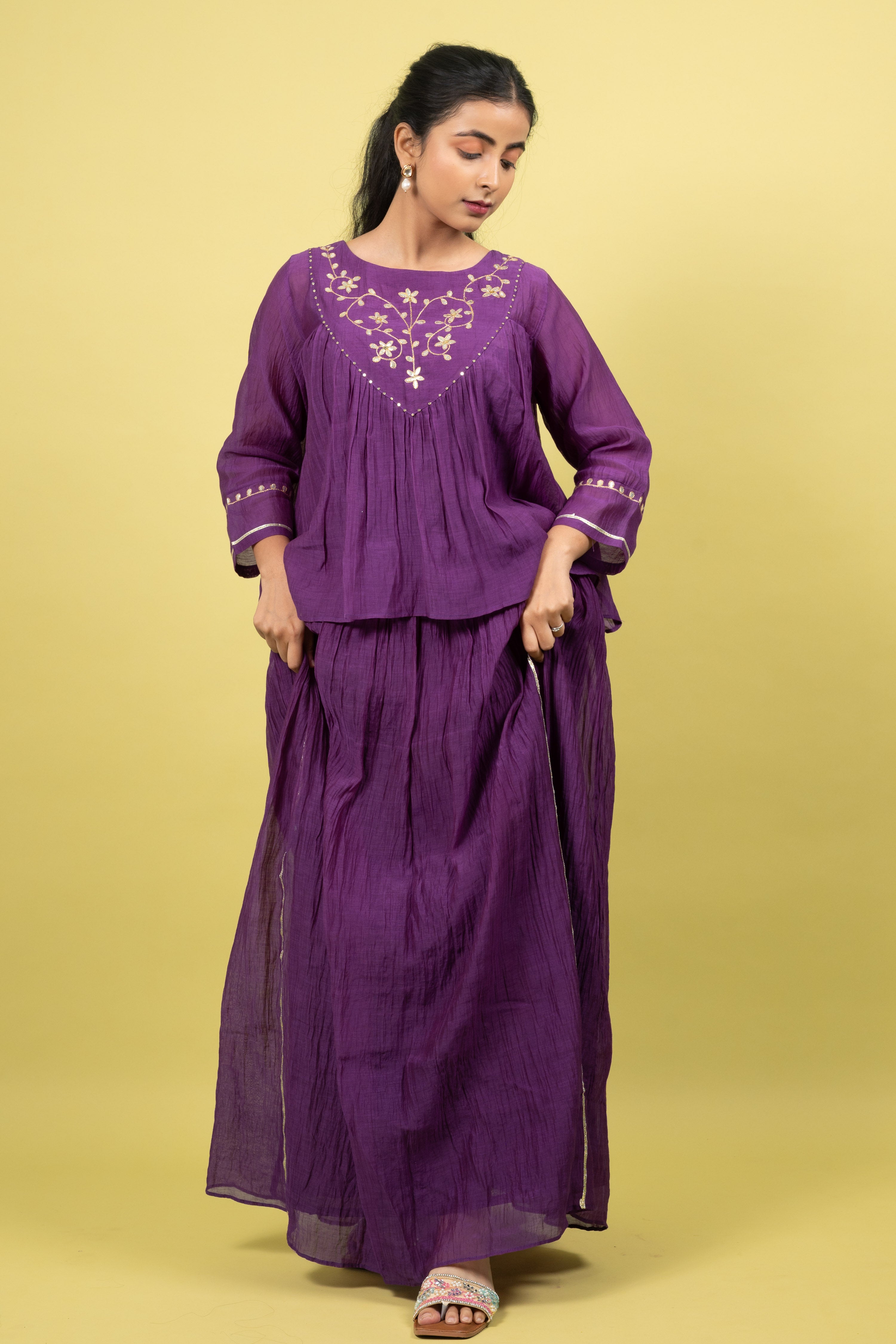 TAARA SKIRT SET