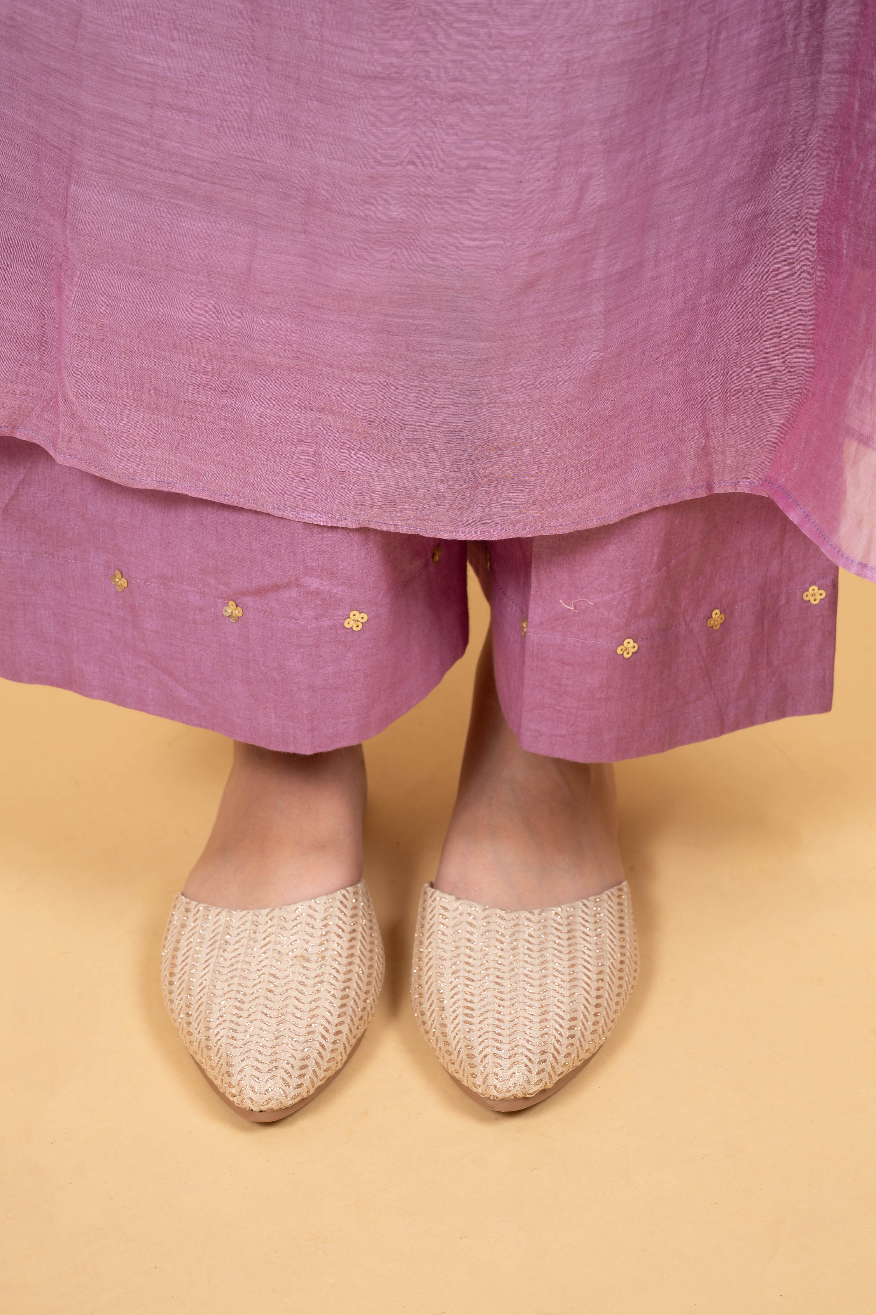 SUNHERI KURTA SET