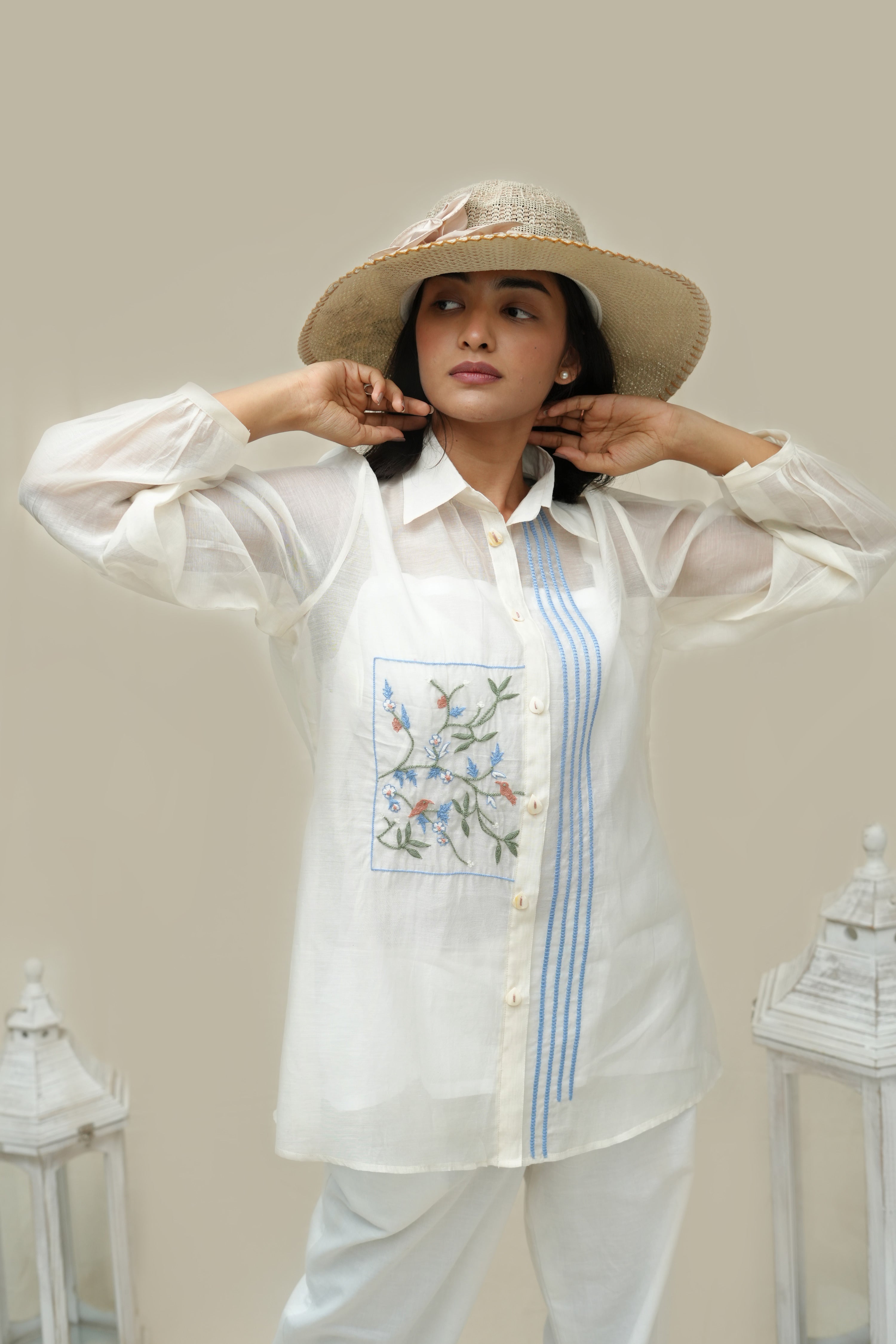 RETRO ROYAL CO-ORD SET