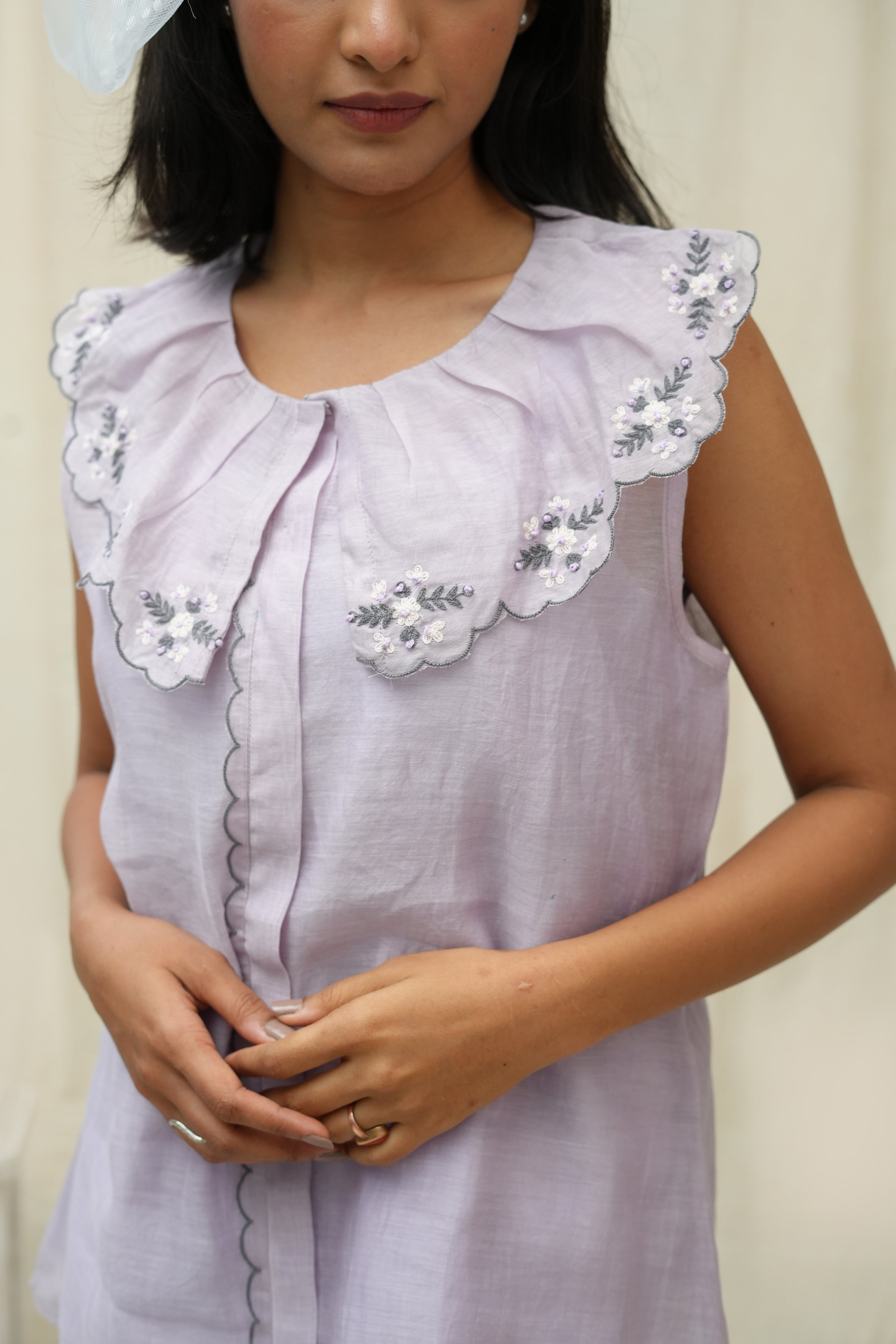 WHIMSY PETAL SLEEVELESS CO-ORD SET