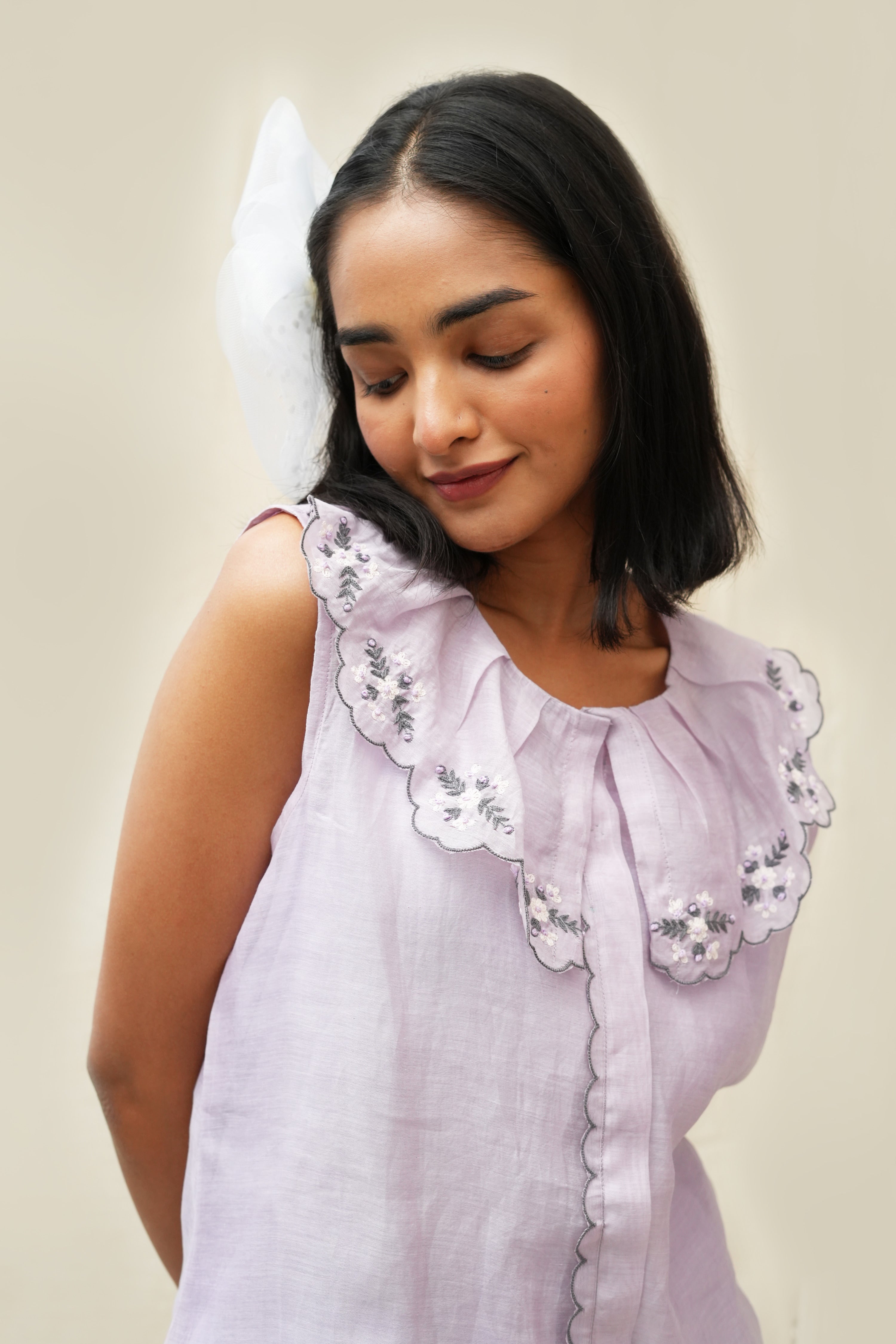 WHIMSY PETAL SLEEVELESS CO-ORD SET